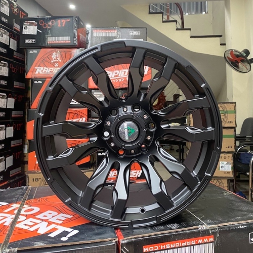 BỘ 04 CHIẾC MẪU ĐỘ CHO LAZANG ISUZU DMAZ CỦA HÃNG RAPIDASH DÁNG THỂ THAO